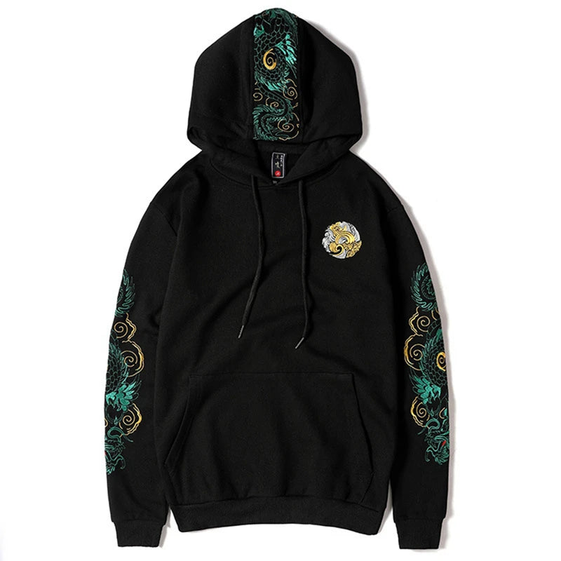 Sweat Japonais Brodé Unisexe