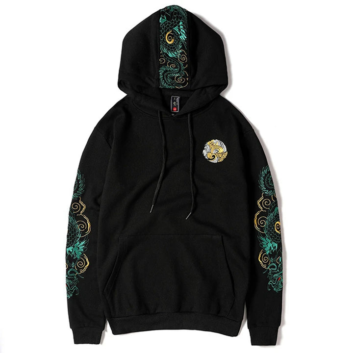 Sweat Japonais Brodé Unisexe