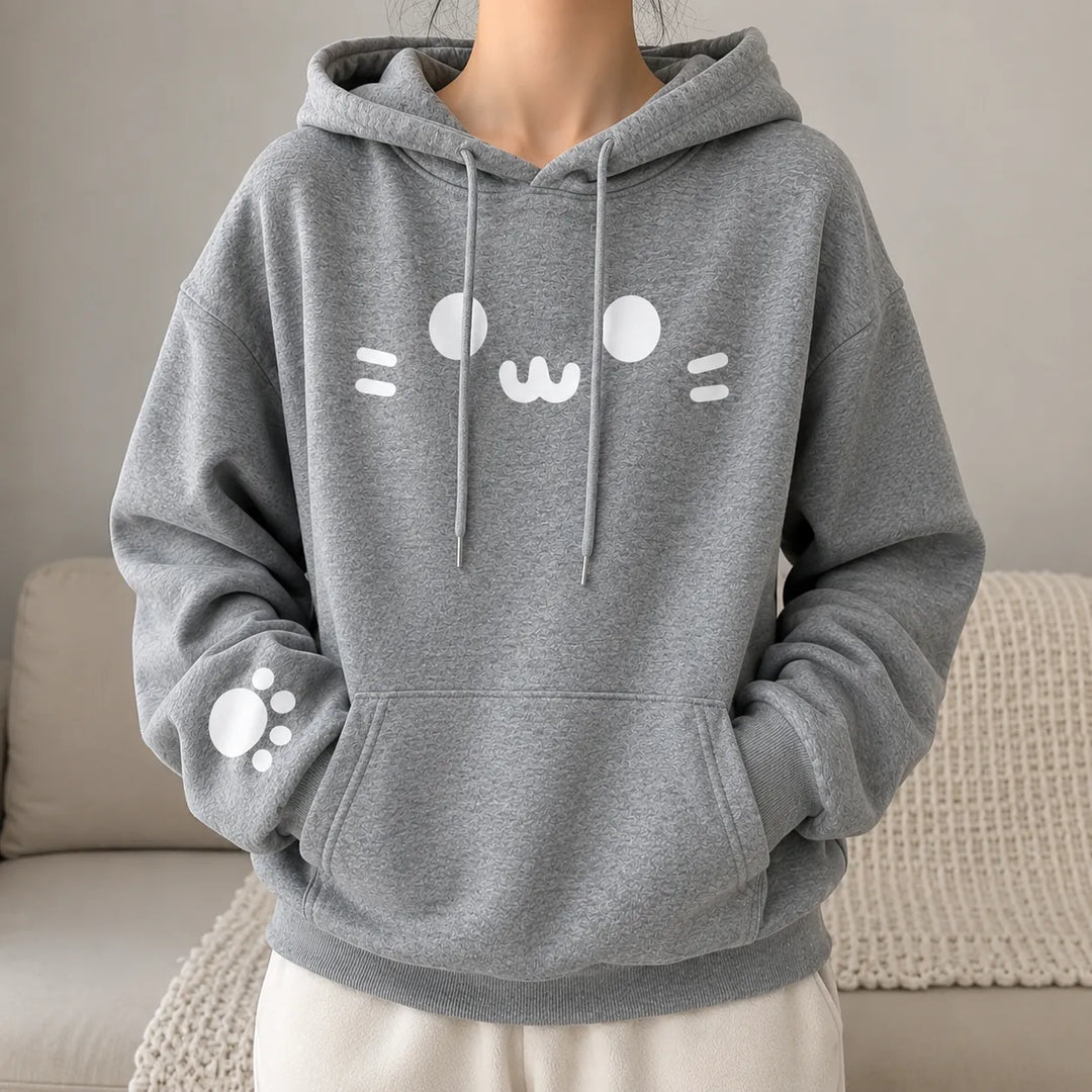 Sweat Japonais Chat Drôle