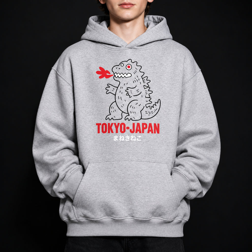 Sweat Japonais Dinosaure