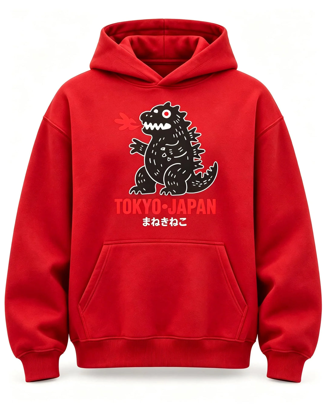 Sweat Japonais Dinosaure audacieux