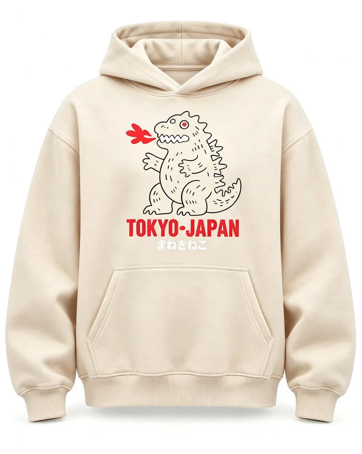 Sweat Japonais Dinosaure créatif