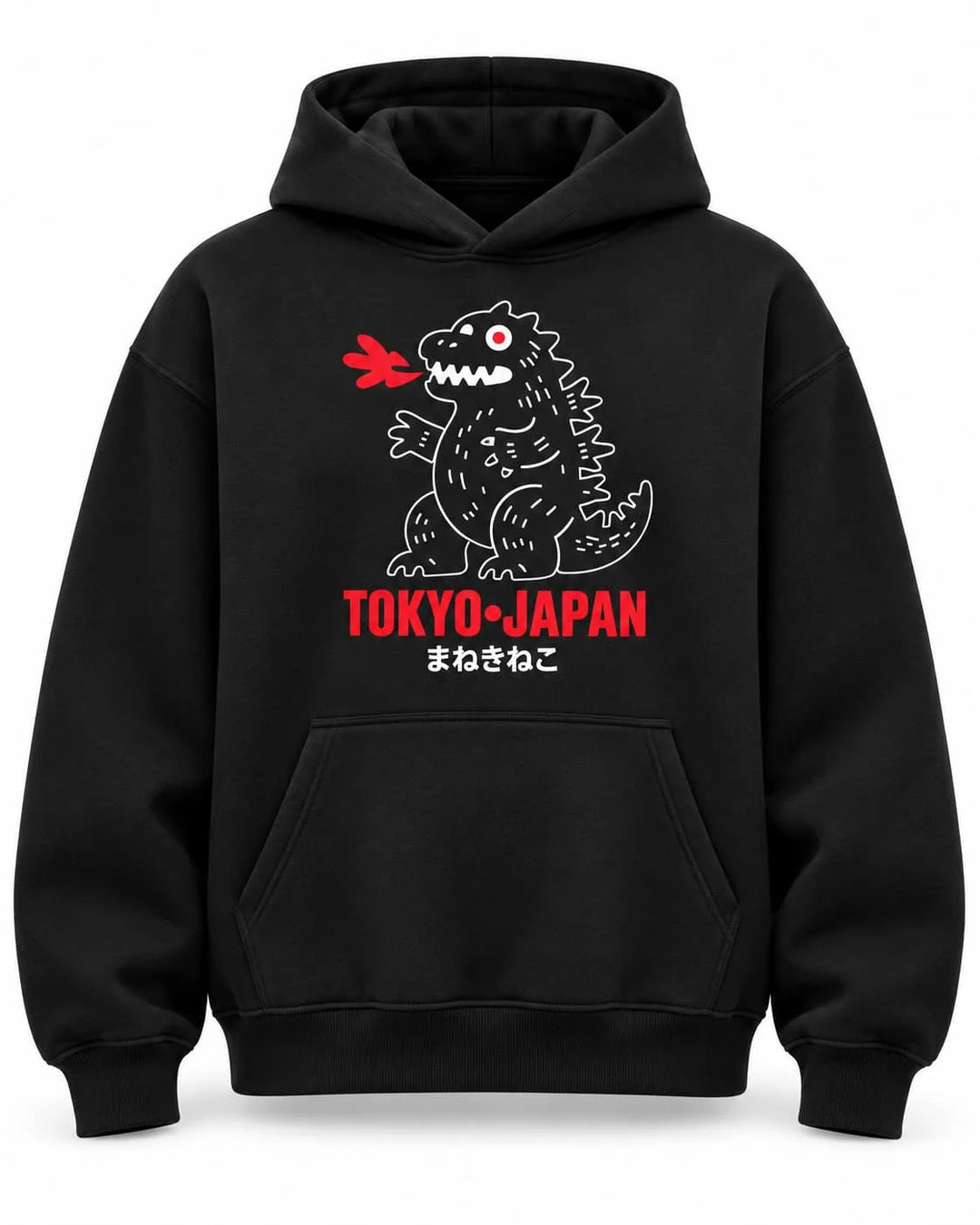 Sweat Japonais Dinosaure stylé