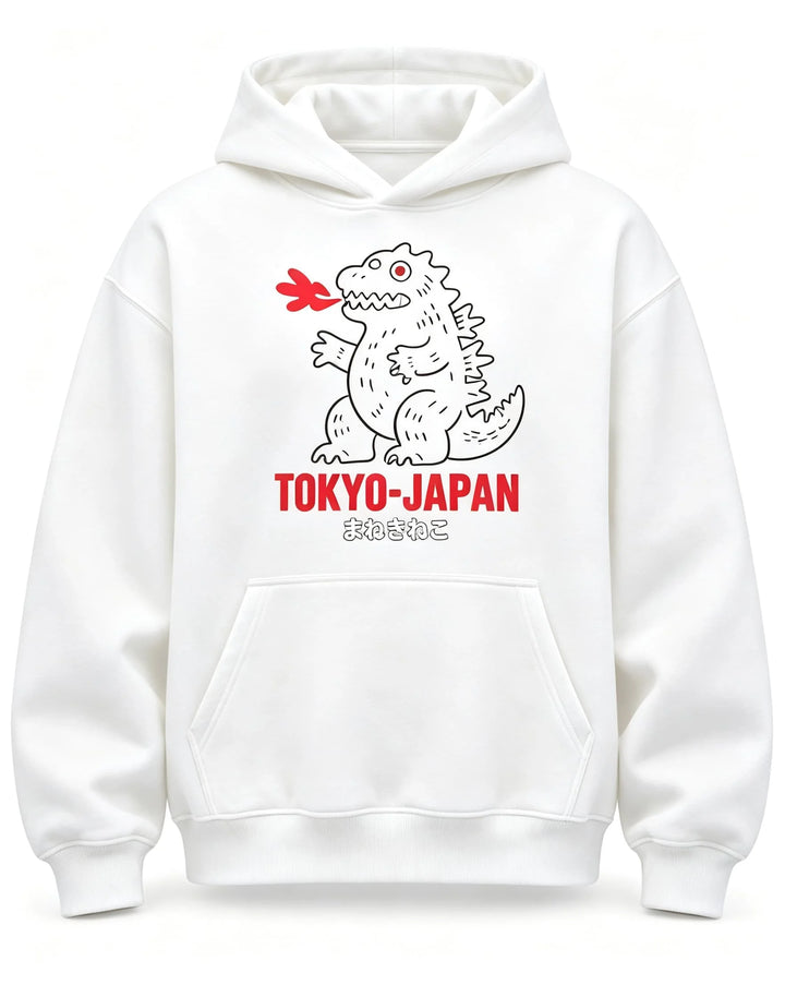 Sweat Japonais Dinosaure tendance