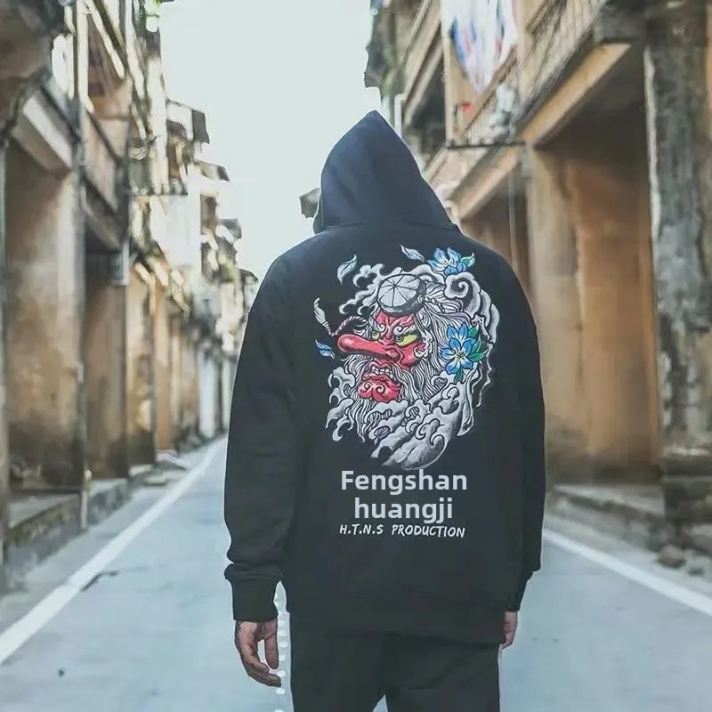 Sweat Motif Japonais Homme