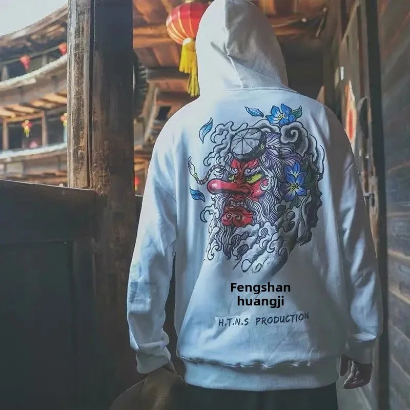 Sweat Motif Japonais Homme stylé