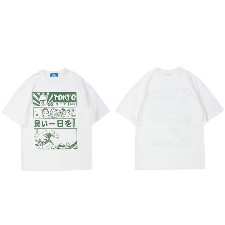 T-Shirt Illustration Japonaise tendance