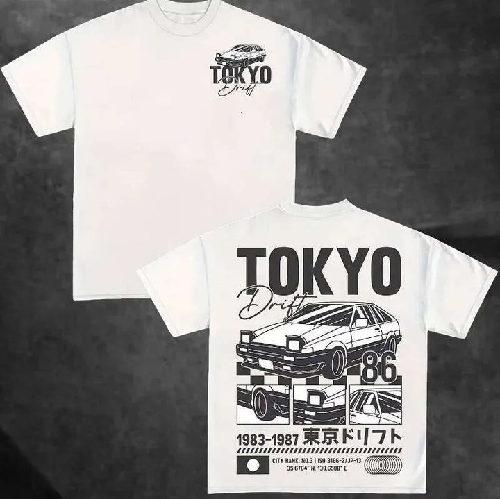 T-Shirt Japonais Tokyo Drift fashion