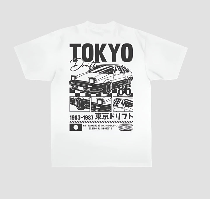 T-Shirt Japonais Tokyo Drift qualité
