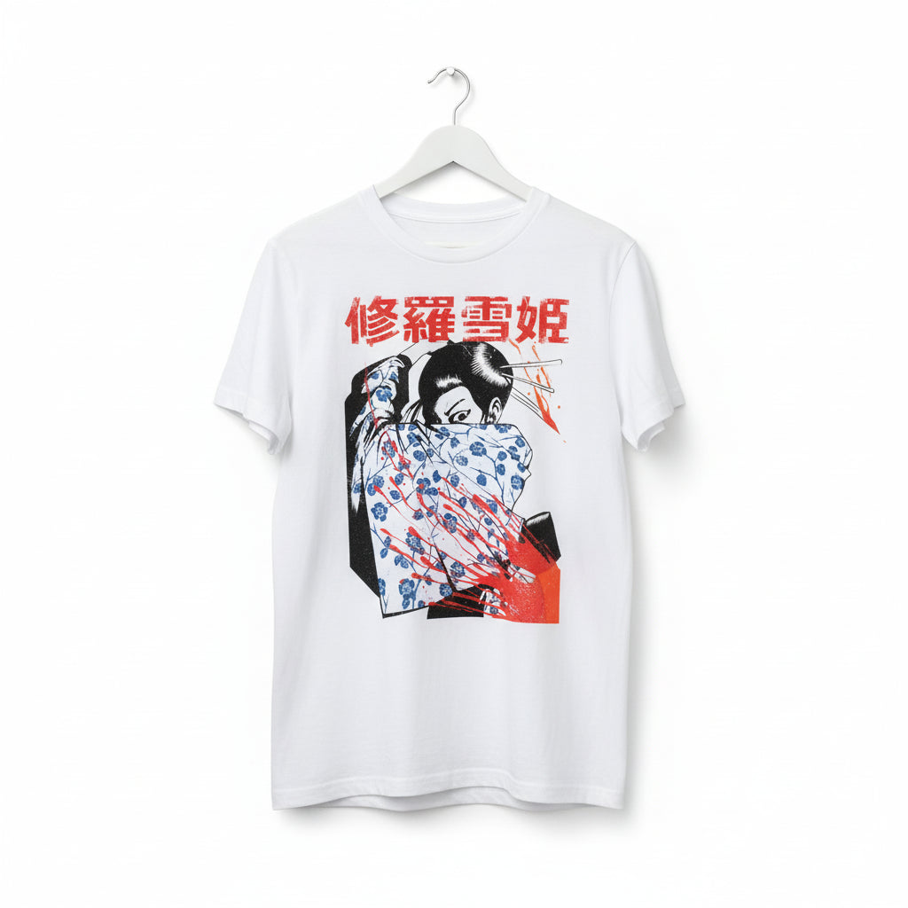 T-Shirt Japonais Vintage Femme léger