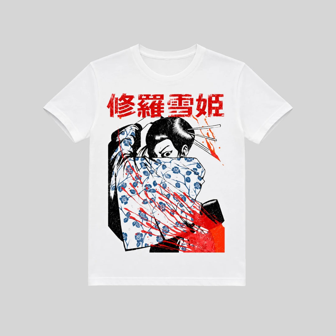 T-Shirt Japonais Vintage Femme qualité