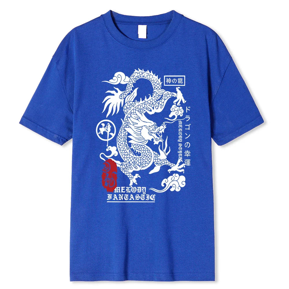 T-shirt Dragon Japonais moderne
