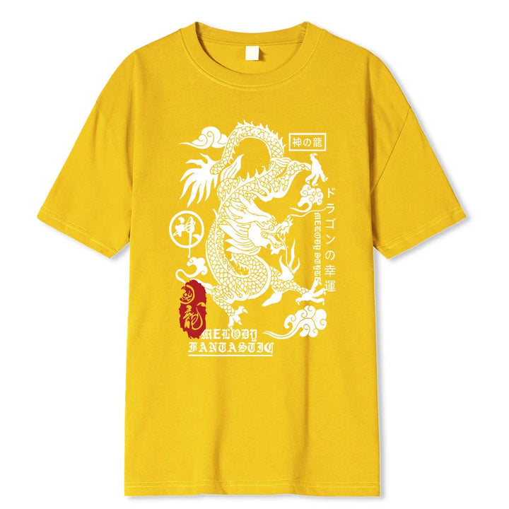 T-shirt Dragon Japonais urbain