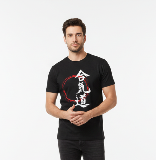 T-shirt Ecriture Japonaise tendance