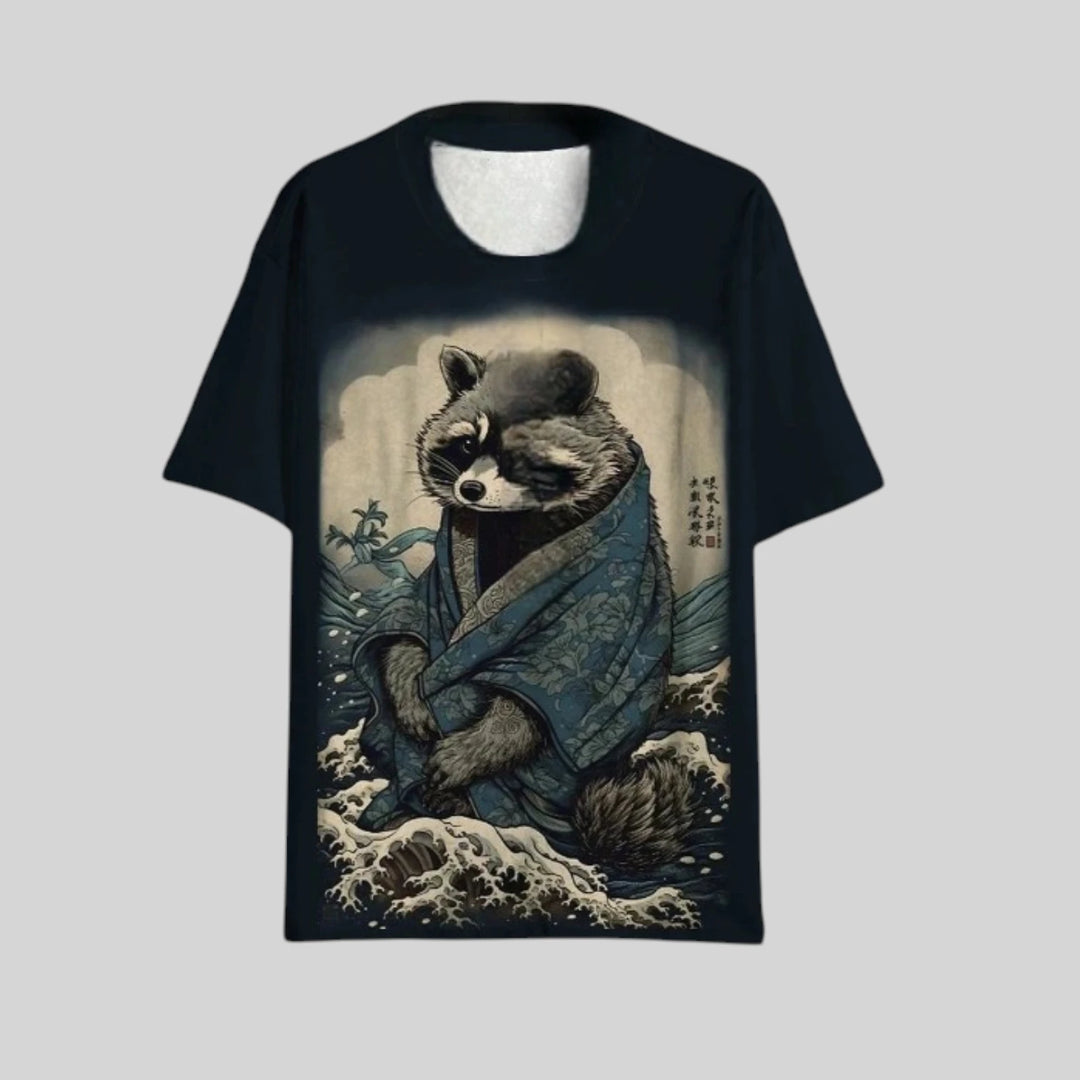 T-shirt Japonais 3D Original homme