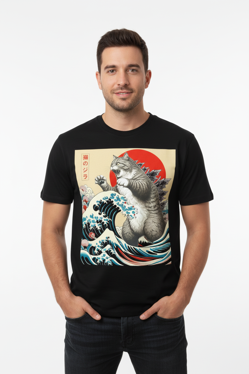 T-shirt Japonais Art Mixte homme