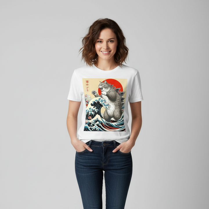 T-shirt Japonais Art Mixte stylé