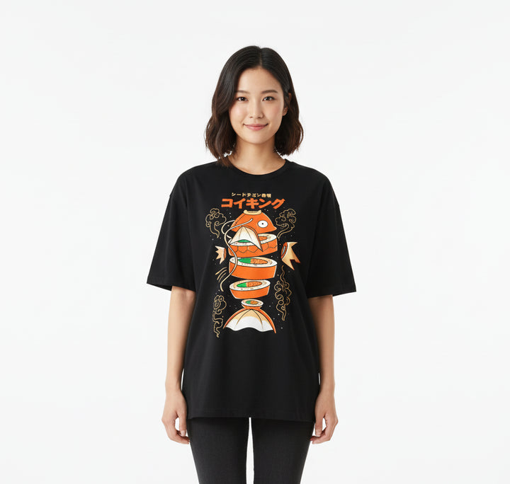 T-shirt Japonais Carpe Koi Original chic