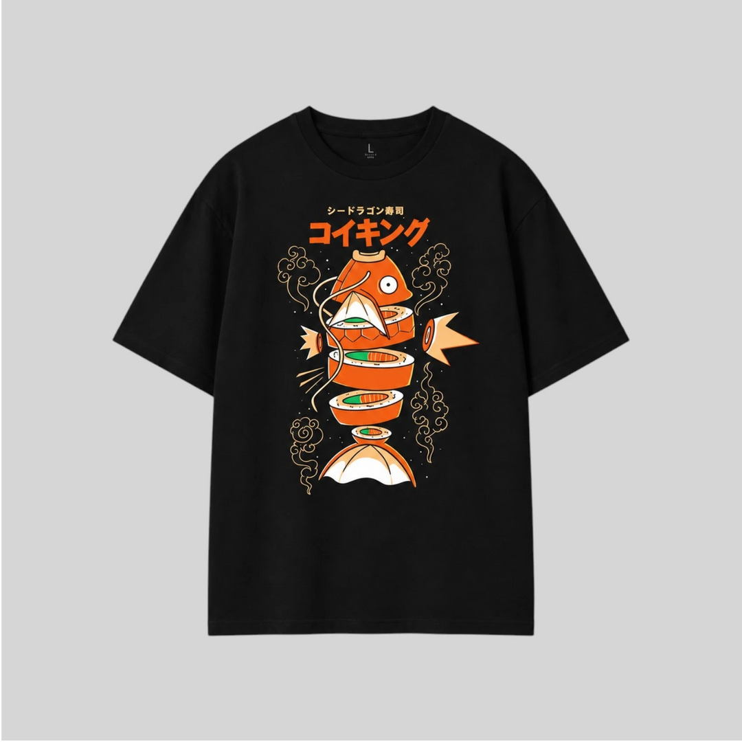 T-shirt Japonais Carpe Koi Original unisex