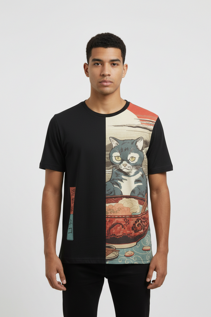 T-shirt Japonais Décontracté stylé