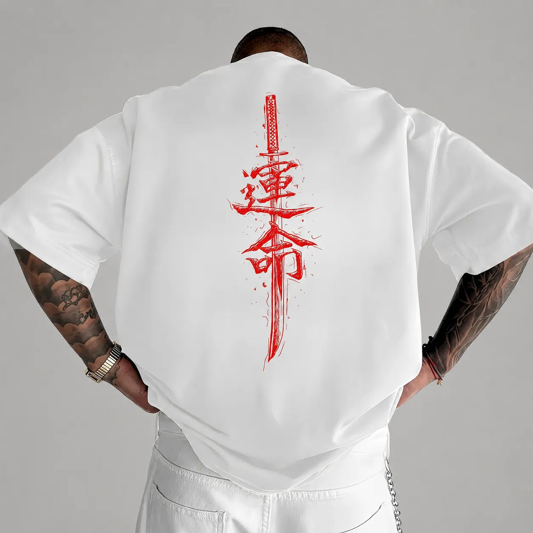T-shirt Japonais Epée Samouraï Original