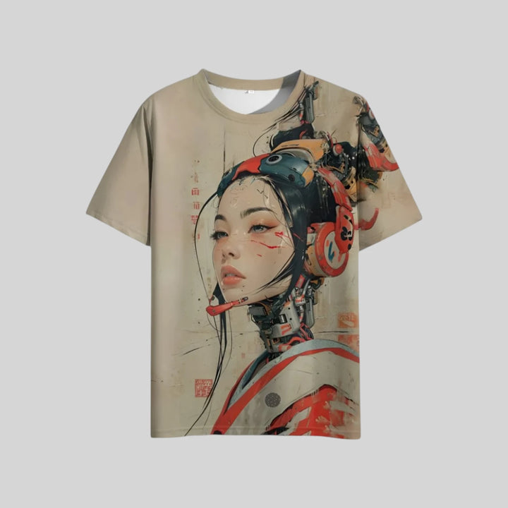 T-shirt Japonais Gamer Urbain léger