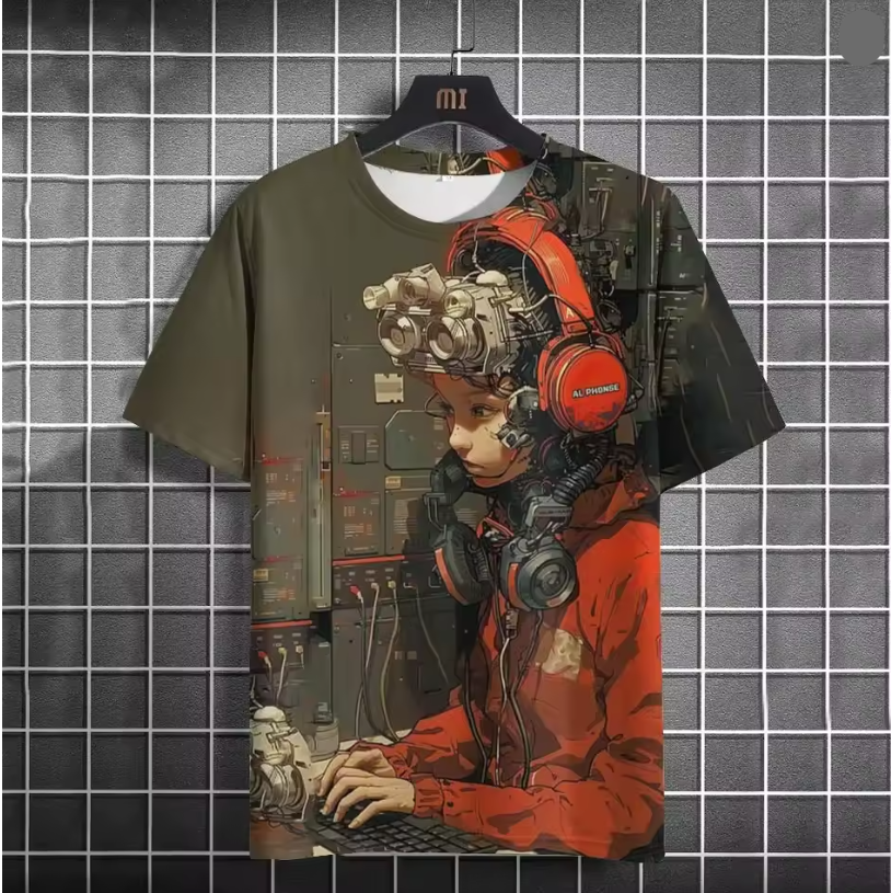 T-shirt Japonais Gamer unique