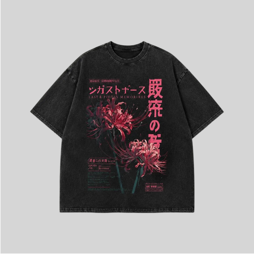 T-shirt Japonais Higanbana Design homme