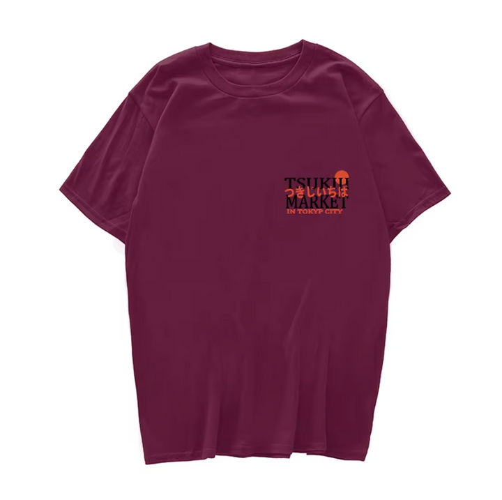 T-shirt Japonais Hip Hop Poisson urbain