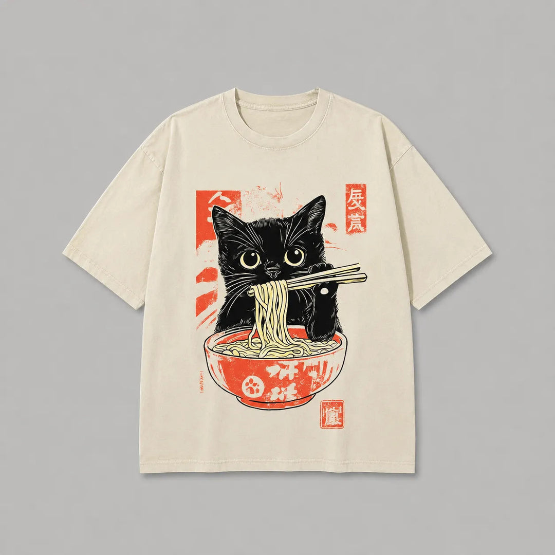T-shirt Japonais Nouilles Ramen