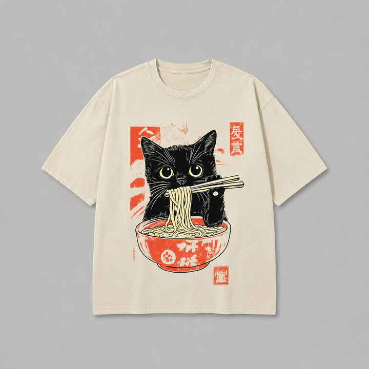 T-shirt Japonais Nouilles Ramen