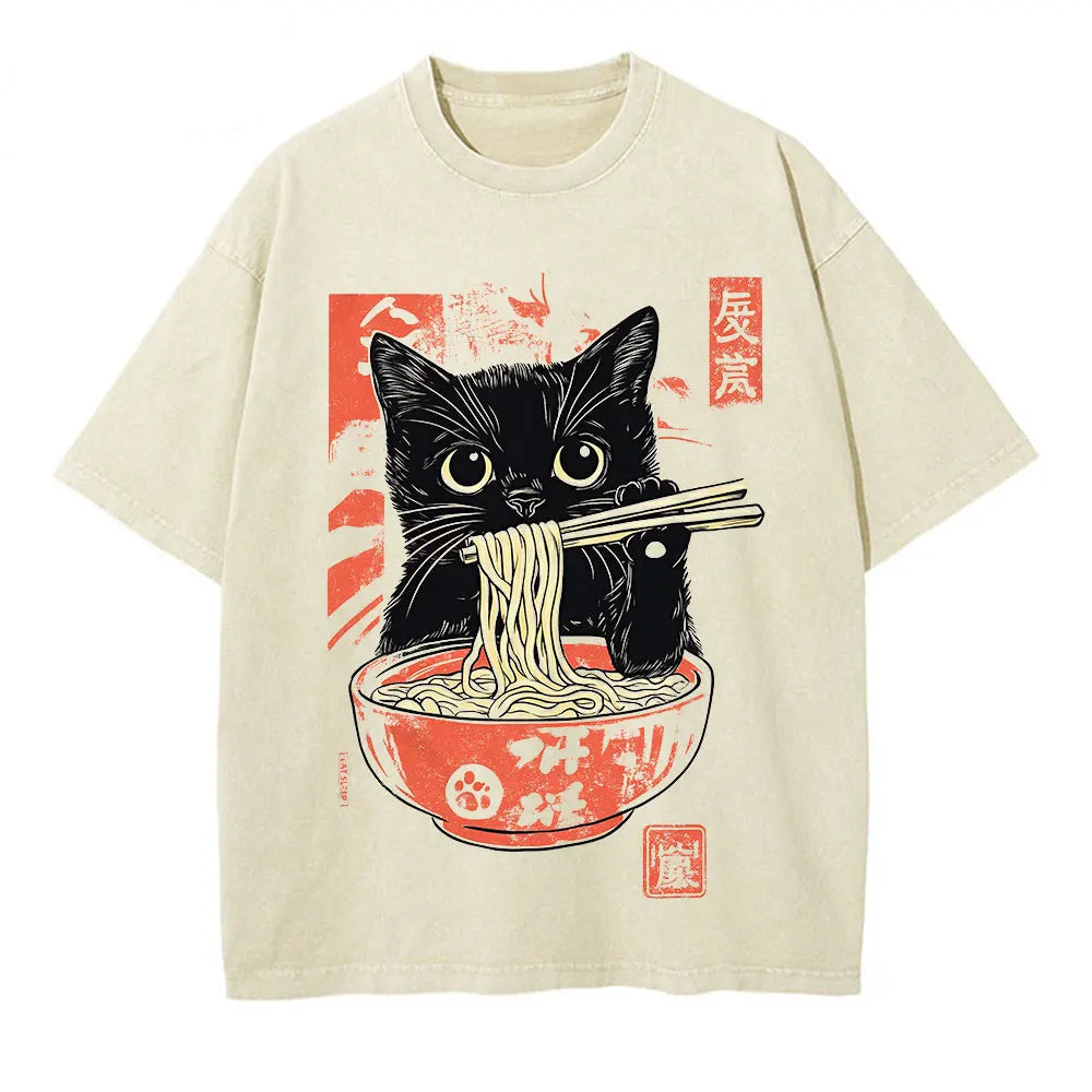 T-shirt Japonais Nouilles Ramen Original