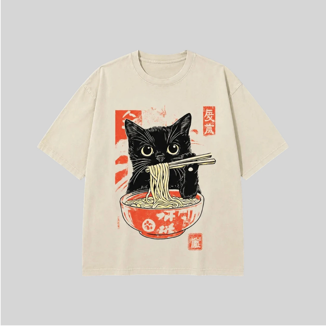T-shirt Japonais Nouilles Ramen fashion