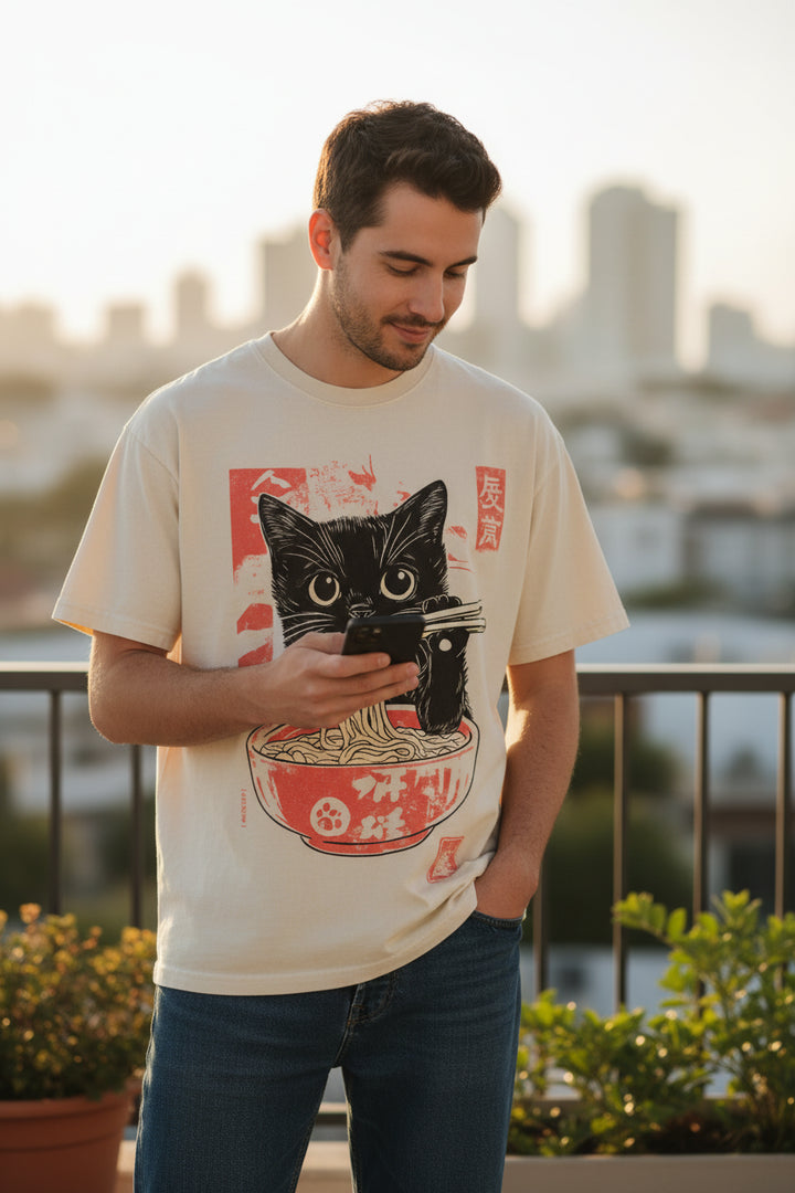 T-shirt Japonais Nouilles Ramen unique