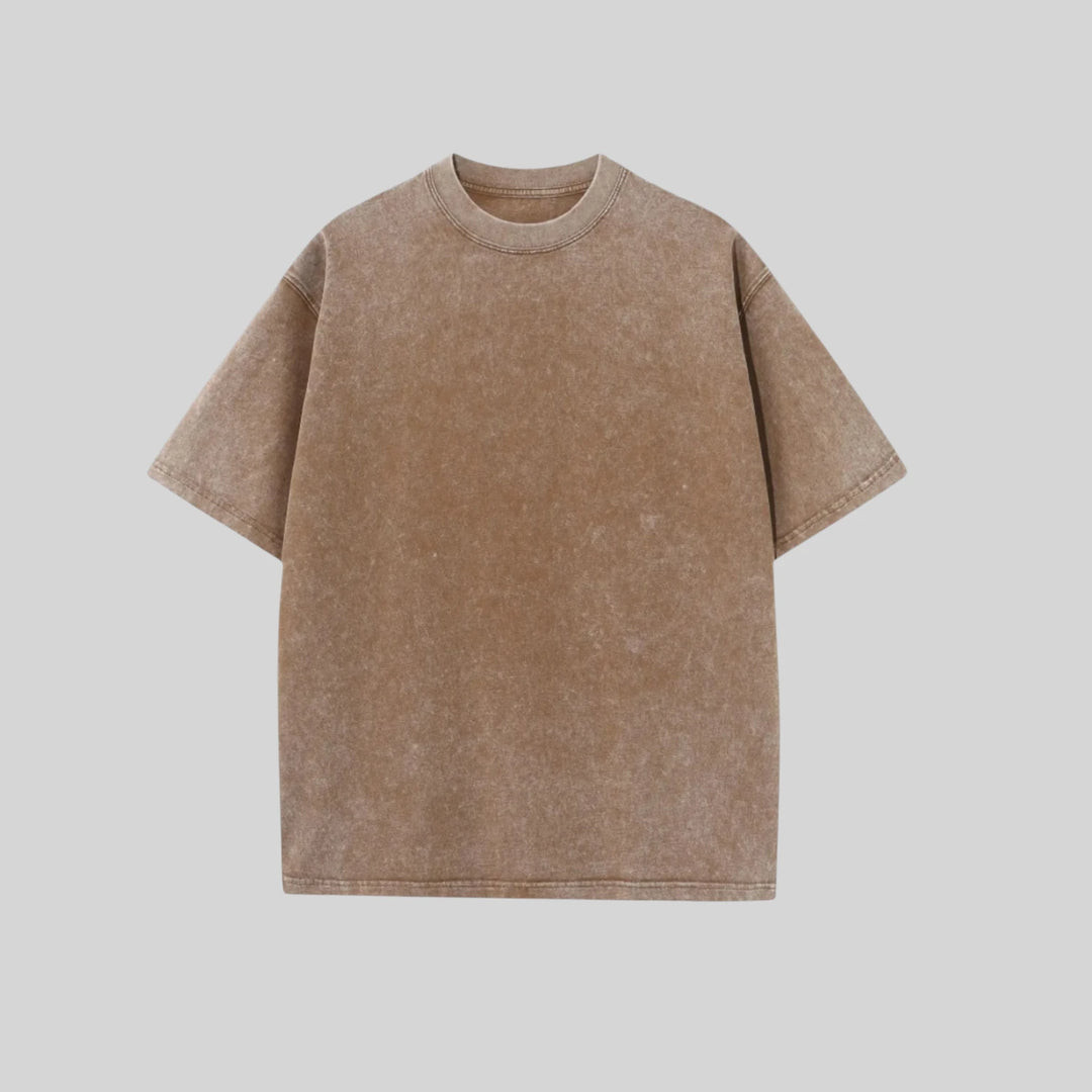 T-shirt Japonais Oversize Délavé homme
