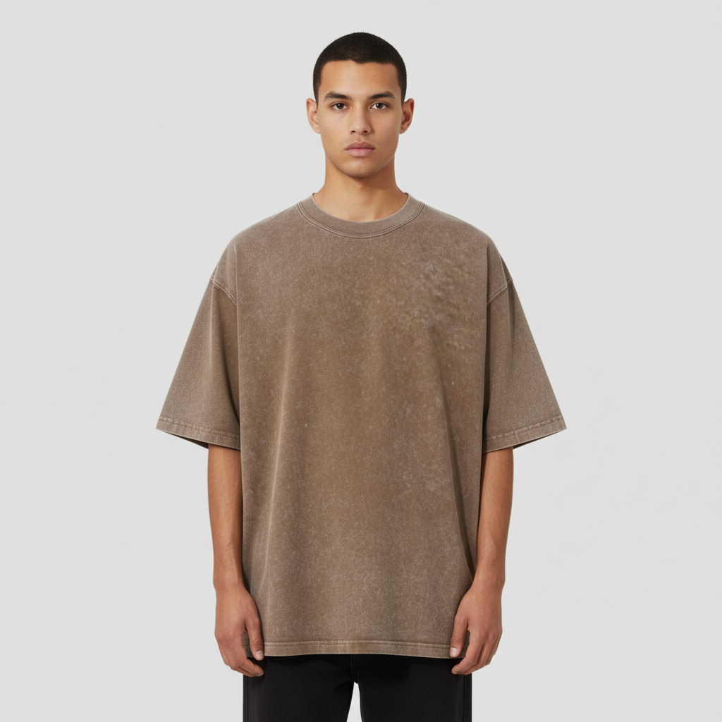 T-shirt Japonais Oversize Délavé vintage