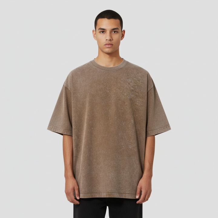 T-shirt Japonais Oversize Délavé vintage