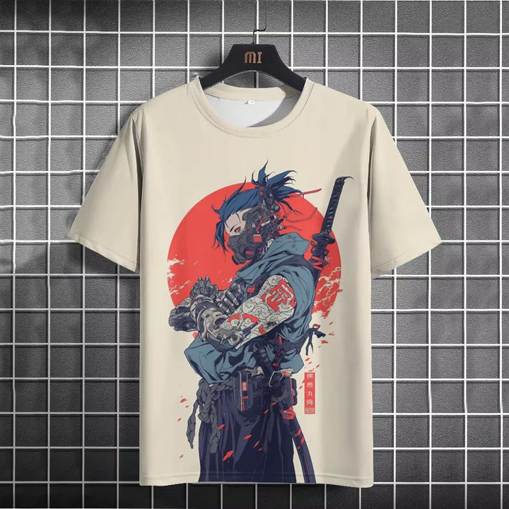 T-shirt Japonais Samourai Japon de qualité