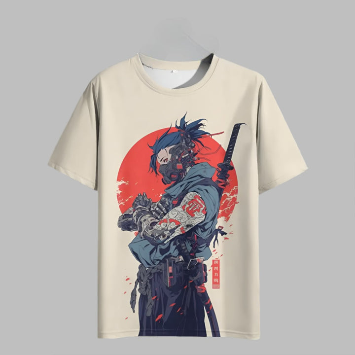 T-shirt Japonais Samourai Japon homme