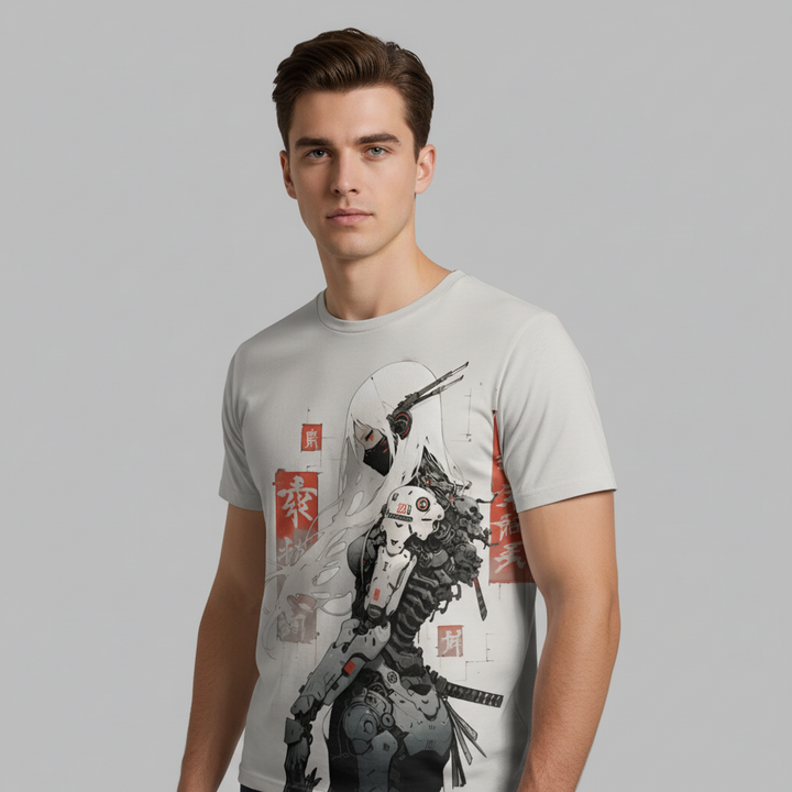 T-shirt Japonais Streetwear Futuriste homme