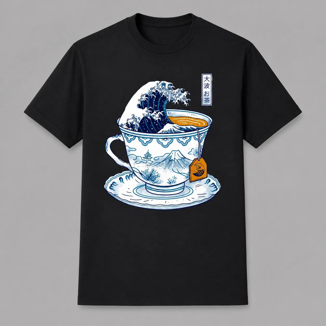 T-shirt Japonais Tasse Kanagawa