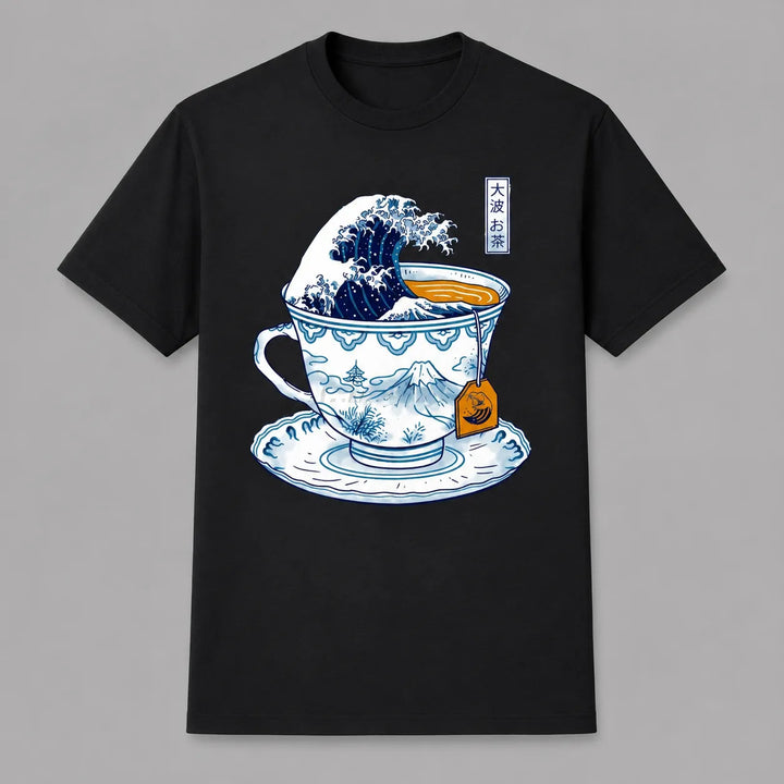 T-shirt Japonais Tasse Kanagawa