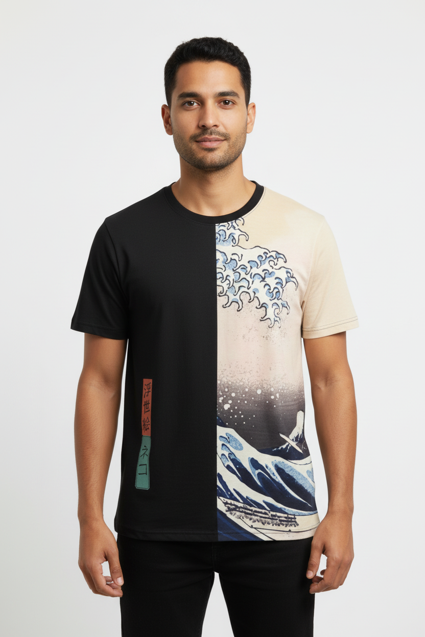 T-shirt Japonais Tendance chic