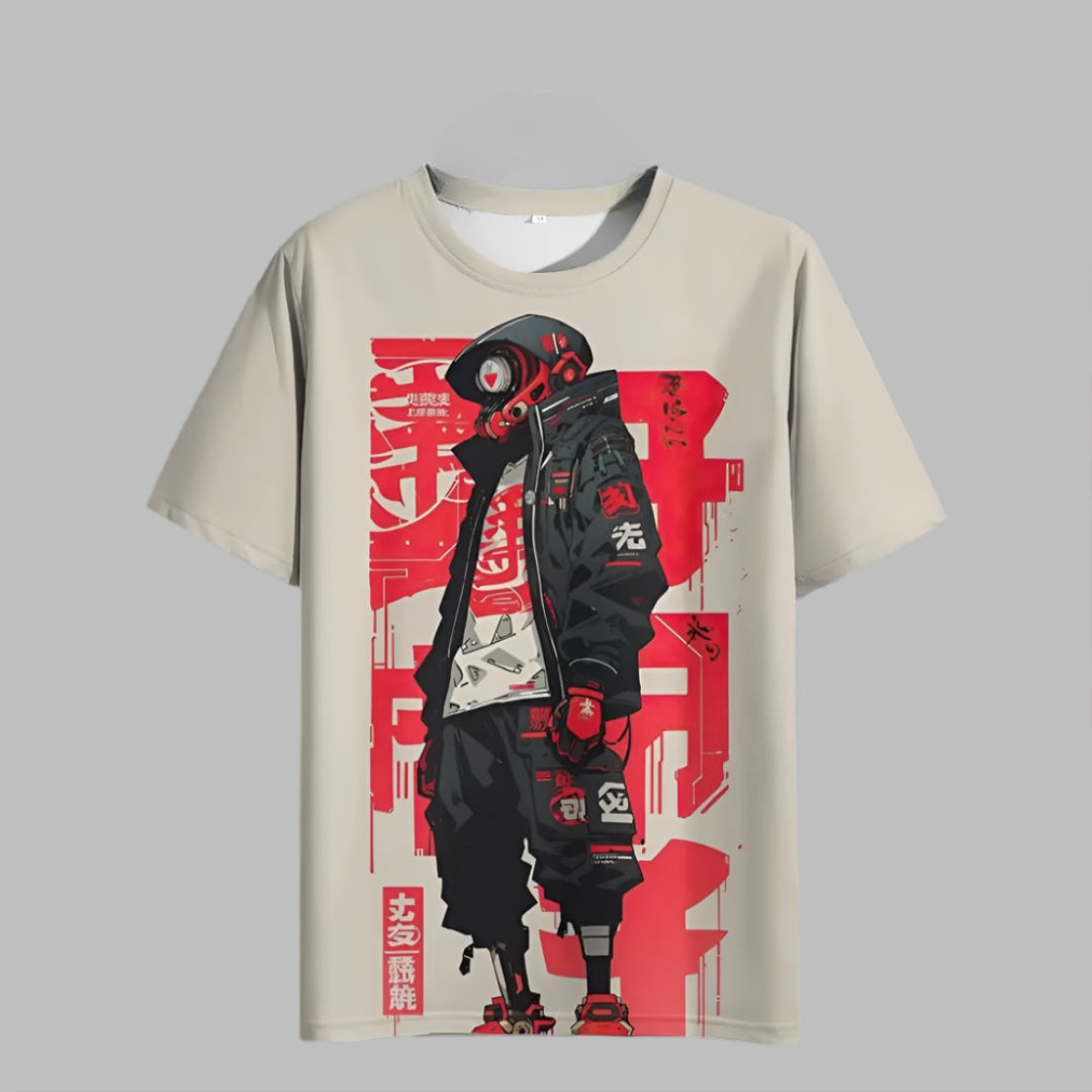 T-shirt Japonais Urbain Stylé
