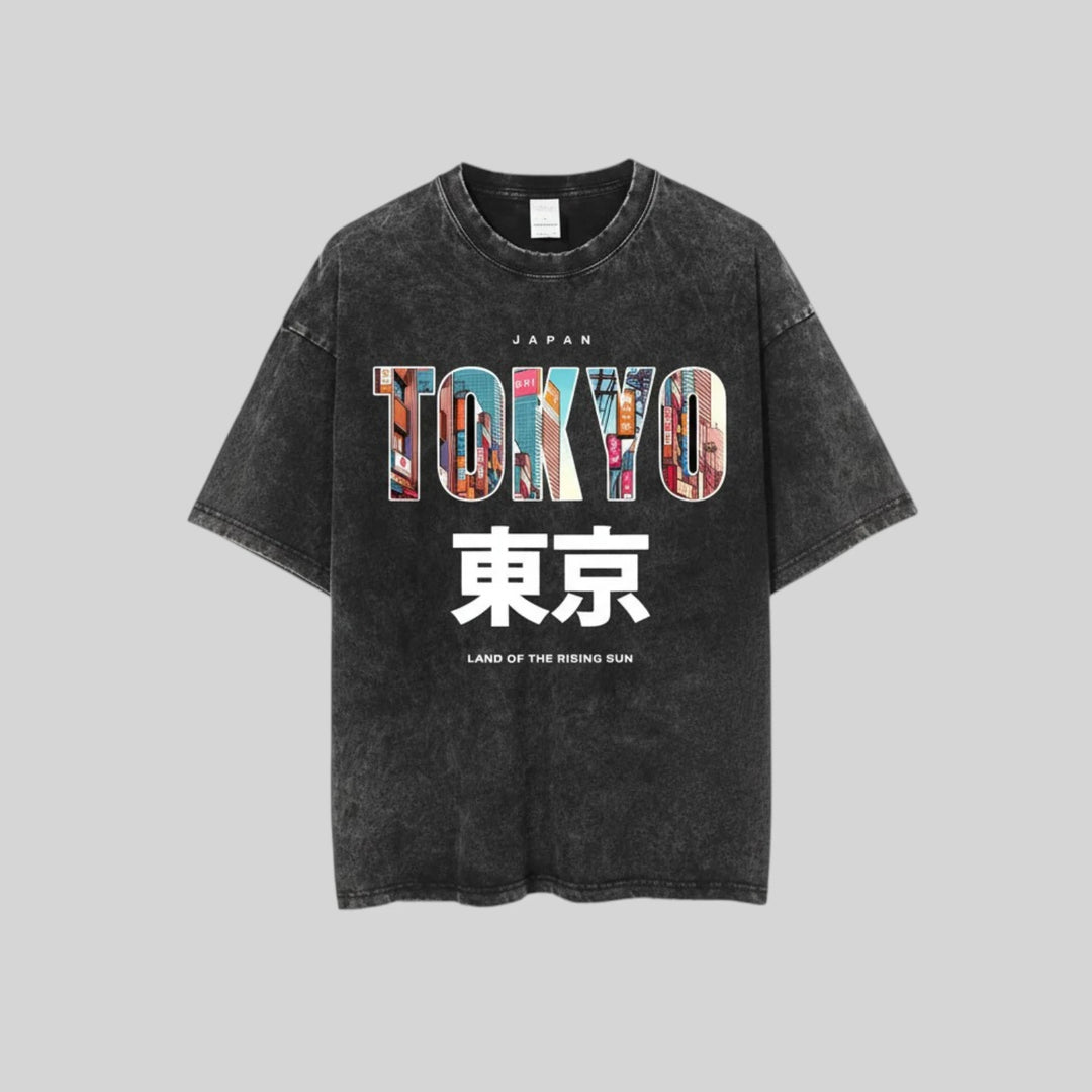 T-shirt Japonais Vintage Tokyo homme