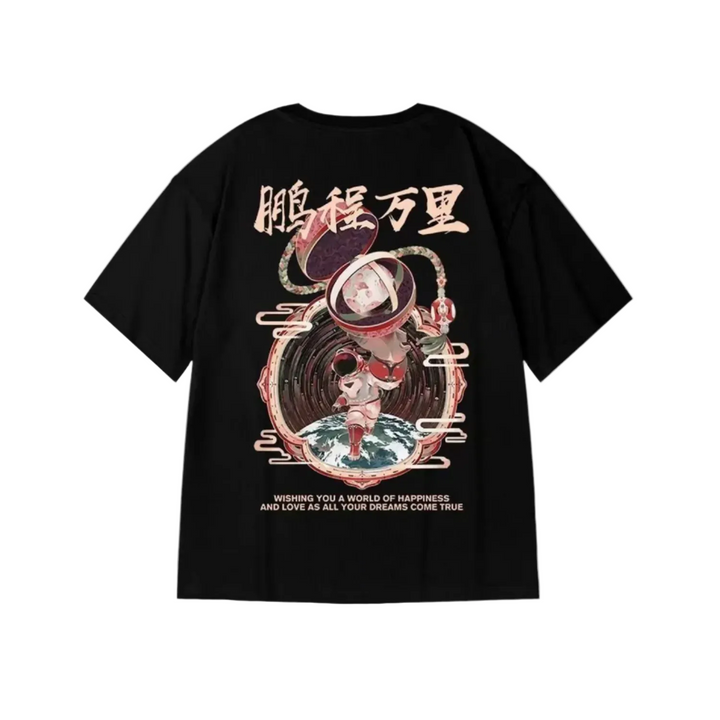 T-shirt Oversize Homme Japonais