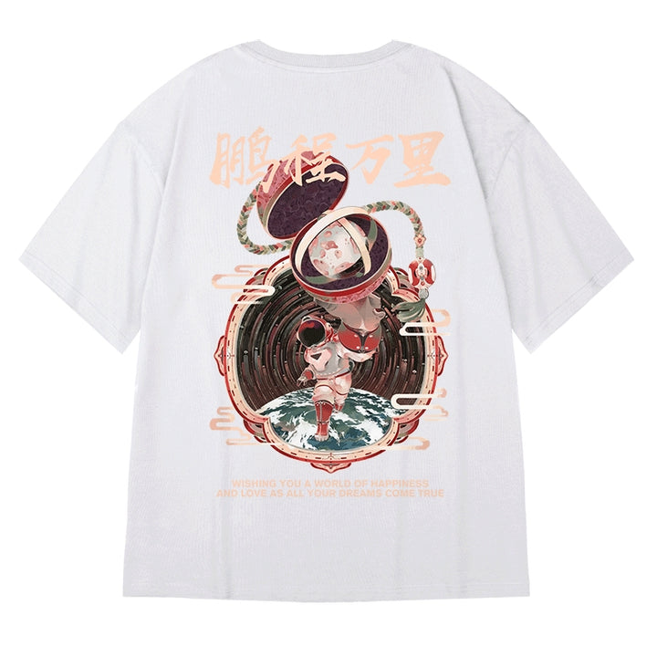 T-shirt Oversize Homme Japonais unique