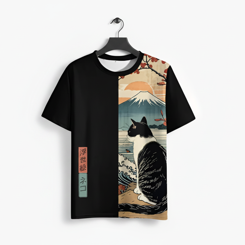 T-shirt Paysage Japonais chic