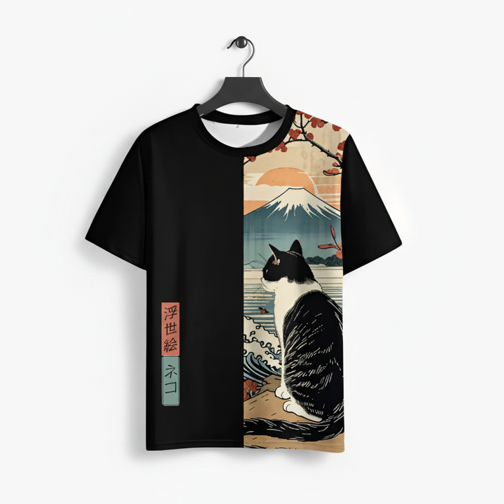 T-shirt Paysage Japonais chic