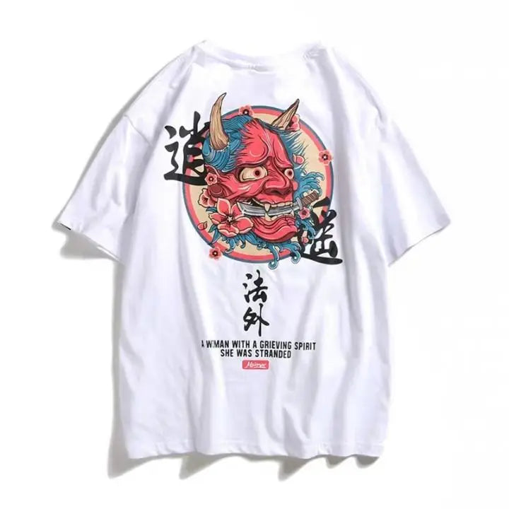 T-shirt Streetwear Japonais audacieux